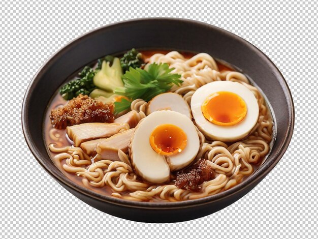 PSD 투명한 배경에 psd miso ramen png