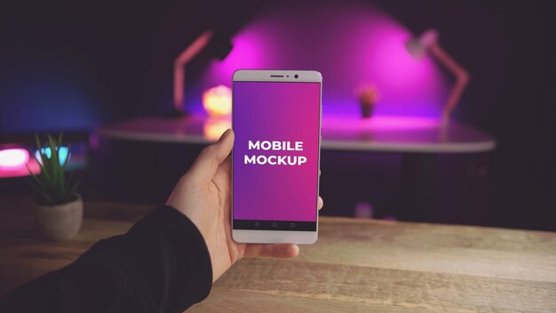 PSD psd mobile display mockup ui ux mockup