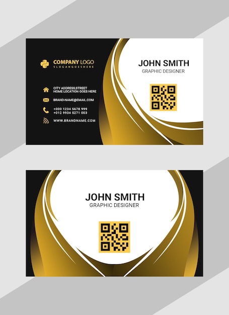 PSD psd modern and clean professional business card template