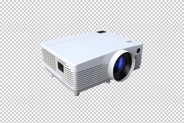 PSD Современный проектор изолирован на прозрачном фоне