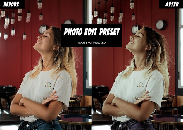 PSD psd moody photo edit preset filter