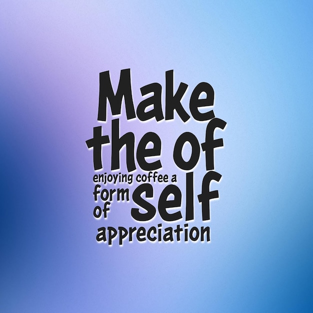 PSD Motivational Quotes Typography Design for Social Media and Instagram Post Template