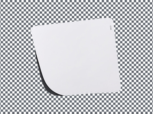 PSD Mouse PAd geïsoleerd op doorzichtige achtergrond