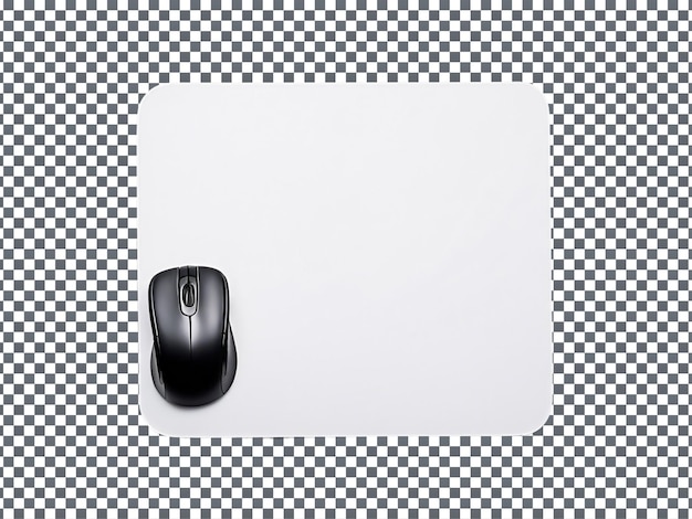 PSD Mouse PAd isolated on transparent background