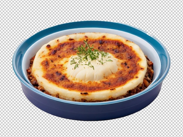 Psd moussaka png on a transparent background