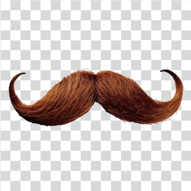 PSD psd moustache on transparent background