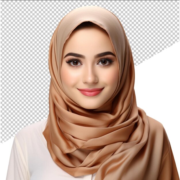 PSD psd muslim girl with hijab