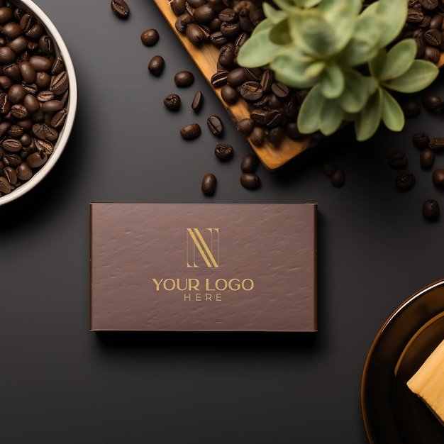 PSD psd namecard mockup elevate your business with premium branding excellence