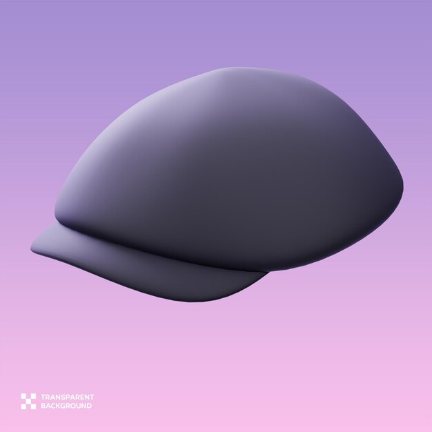 PSD 뉴스보이  3D 일러스트레이션