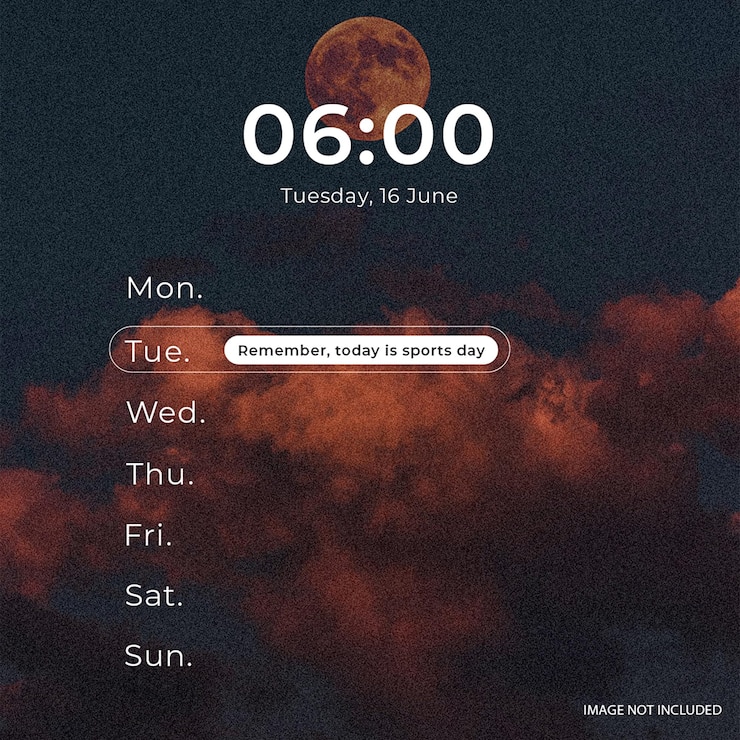 PSD psd notification screen phone instagram post template