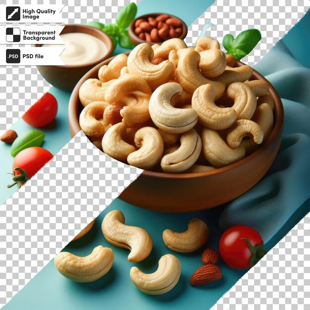 PSD psd nuts on transparent background