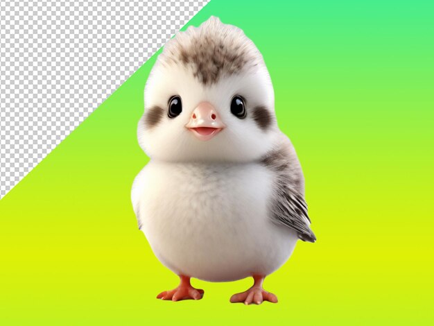 PSD 透明な背景の最も可愛い rallidae の psd