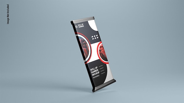 Psd oprolbare banner mockup