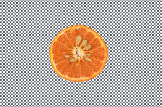 PSD psd orange fruits isolated on transparent background