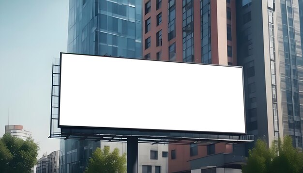 PSD psd outdoor advertising billboard mockup