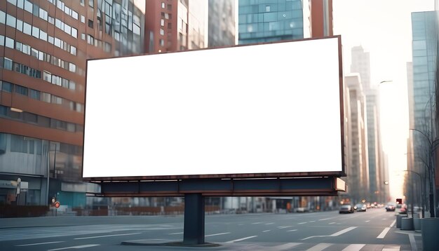 PSD psd outdoor city billboard mockup