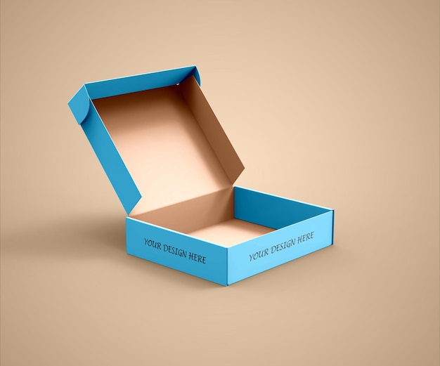 PSD psd paper box mockup