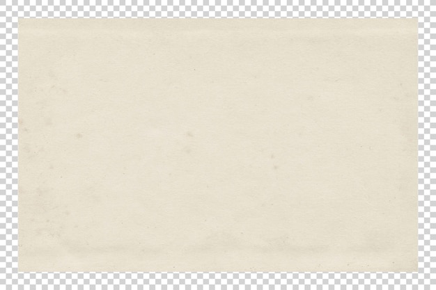 PSD-papiertextuur op doorzichtige achtergrond