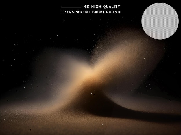 PSD psd particle dust on high quality transparent background png