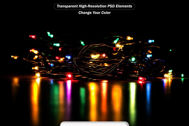 PSD psd party light night celebration transparent