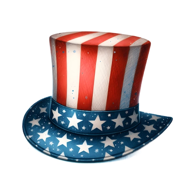 TOVOSO American Flag Cowboy Cowgirl Hat With Shape-It Brim For Men Or Women Eagle Flag