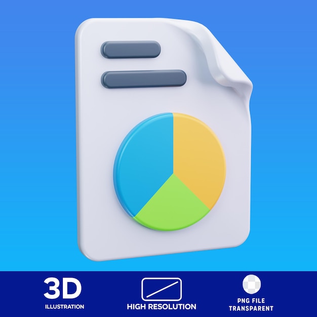 PSD Paycheck 3D Illustration