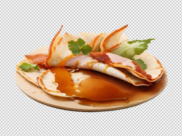 Psd peking duck png op een transparante achtergrond