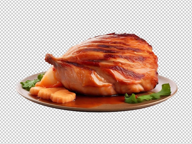 Psd peking duck png su uno sfondo trasparente