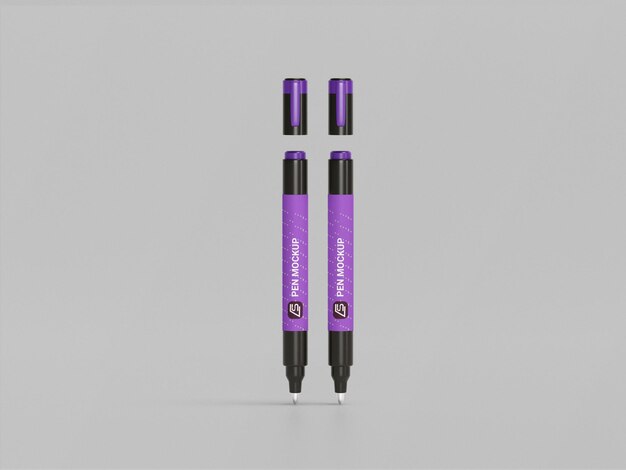 PSD Pen mockups