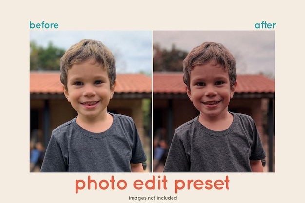 PSD psd photo edit preset filter