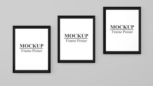 PSD photo frame mockup