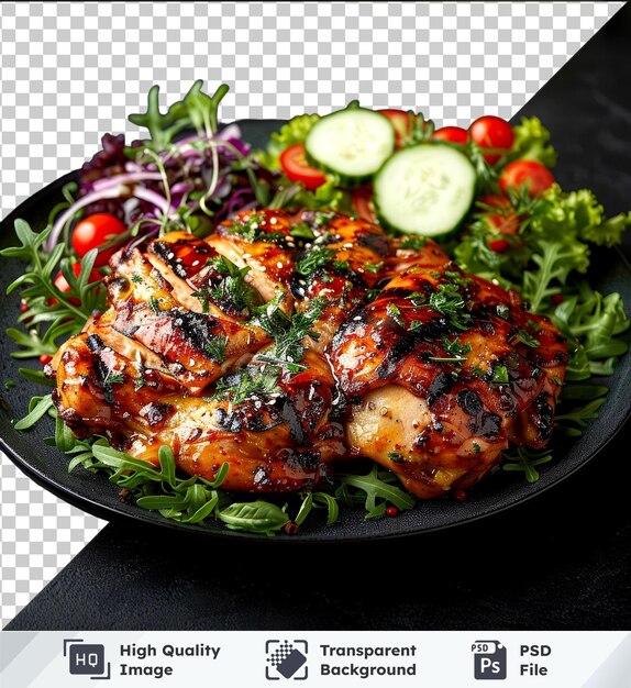 PSD psd picture whole grilled chicken plate png clipart