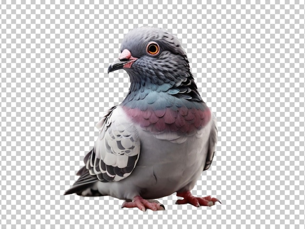 Psd of a pigeon on transparent background