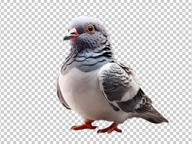 PSD psd of a pigeon on transparent background