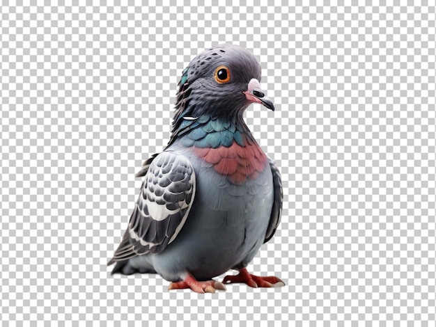 Psd of a pigeon on transparent background