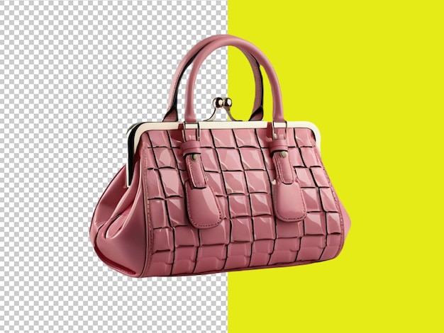 Psd of a pink ladies pouch