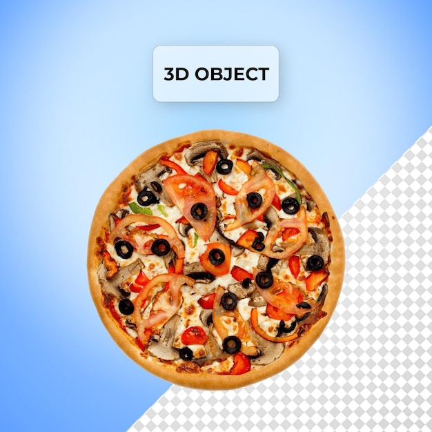 PSD psd pizza png transparent background