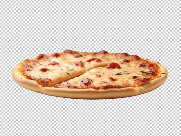 PSD psd di una pizza su uno sfondo trasparente