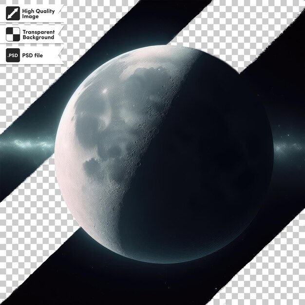 PSD psd planet on transparent background