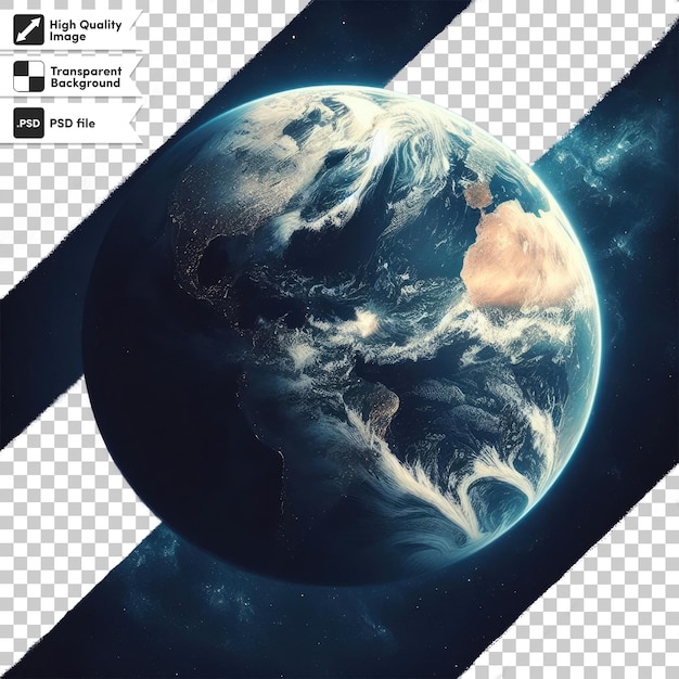 PSD psd planet on transparent background