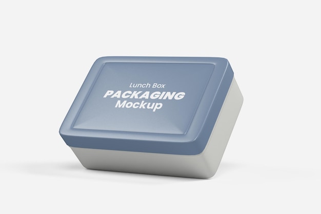 PSD psd plastic food container box packaging mockup