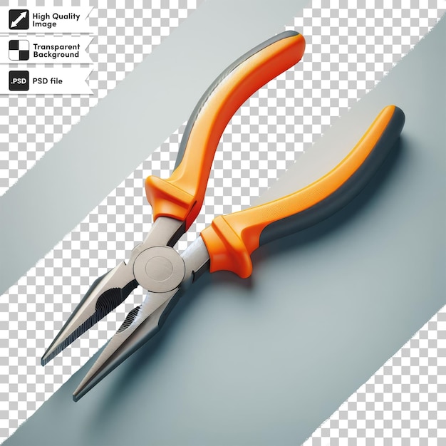 PSD psd pliers on transparent background