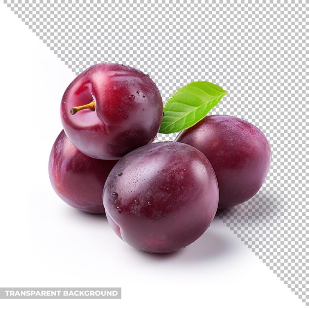 PSD psd plum isolated without background