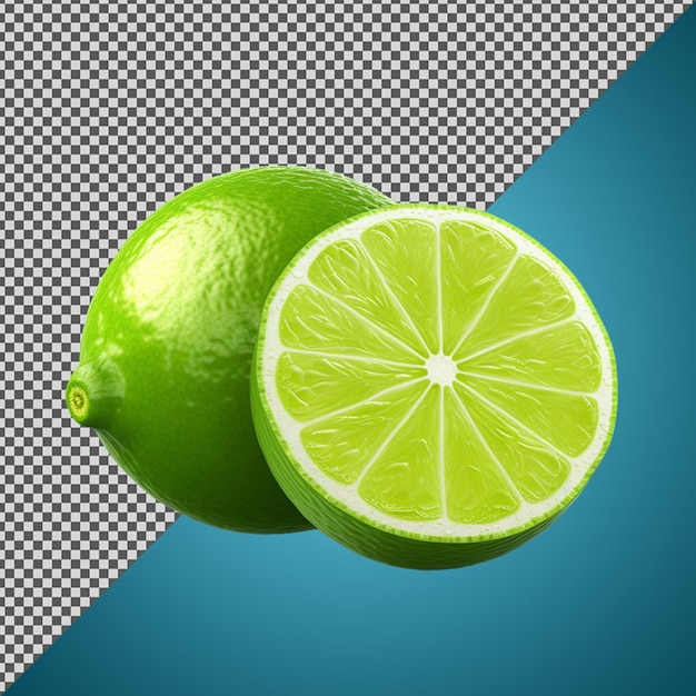 Psd png of a lemon orrange