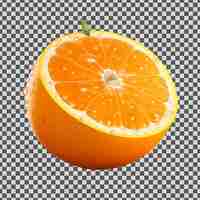 PSD psd png of a orrange fruit