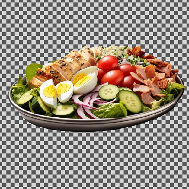 PSD psd png di un piatto di gustosa insalata di caprese