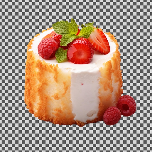 PSD psd png of a sweet decorated fondant cake