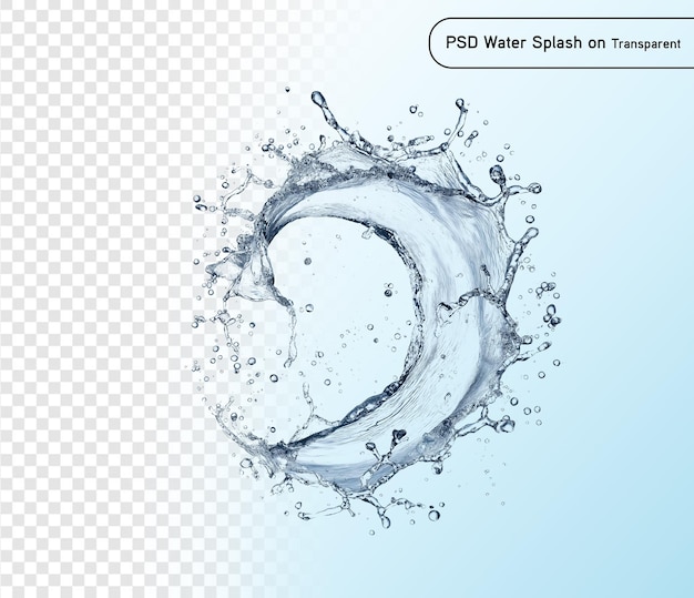 psd and png transparent vector water splash and wave on light background