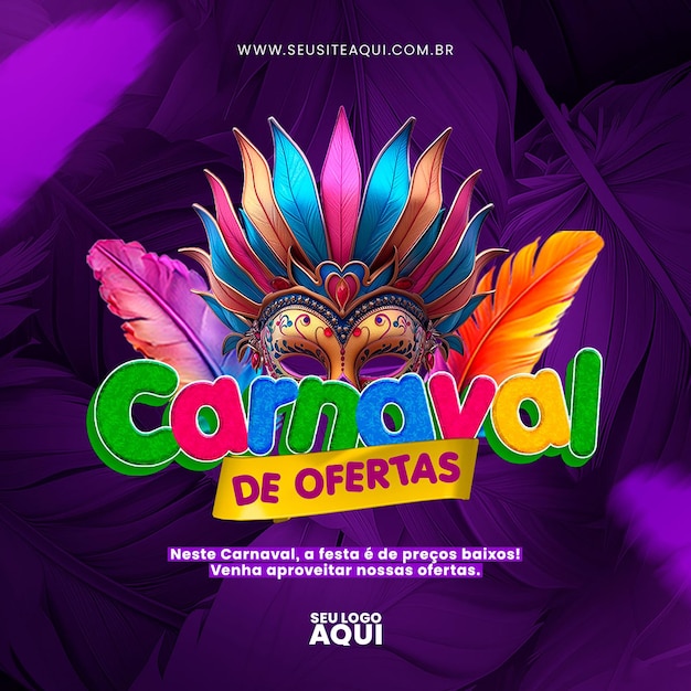 PSD psd post to social media carnival brazil