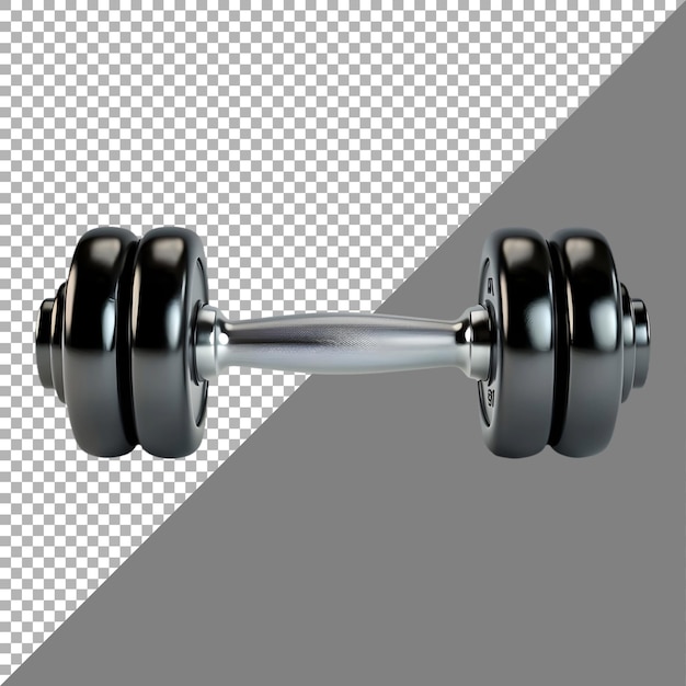 PSD Premium File Png dumbbells na białym tle